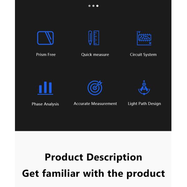 NTS-332R10 Южная общая станция Прибор геодезического обследования земли без призма 79 мм