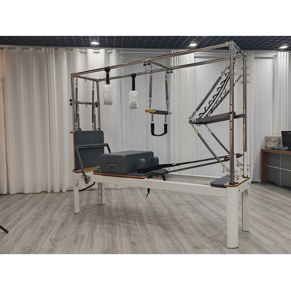 Space Saving Metal Pilates Reformer Handle Aluminum Cadillac Reformer U+PL019CR