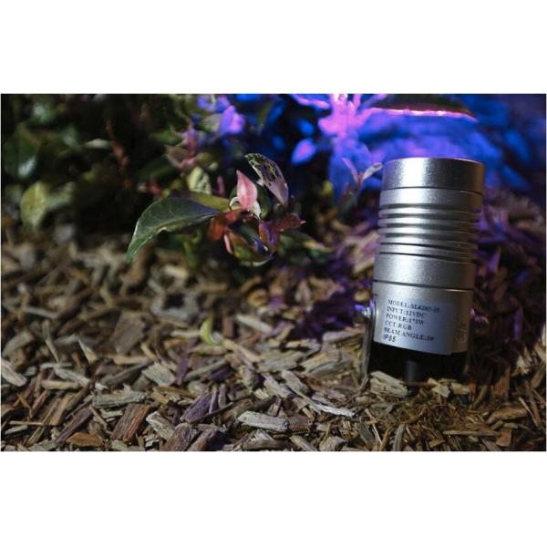 Шип приведенный ландшафта 12V теплый белый на открытом воздухе освещает алюминий удара 5w сада