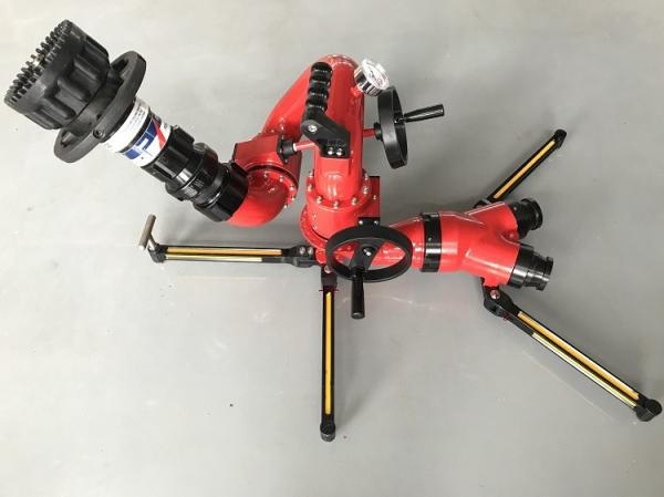Red Fire Fighting Monitors Monitor Nozzle Fire Protection PLKD Series