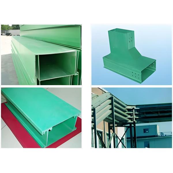 Molded Raceway Cable Tray Length 3m Temperature Range -40°C To 120°C Fire Resistance Non Flammable