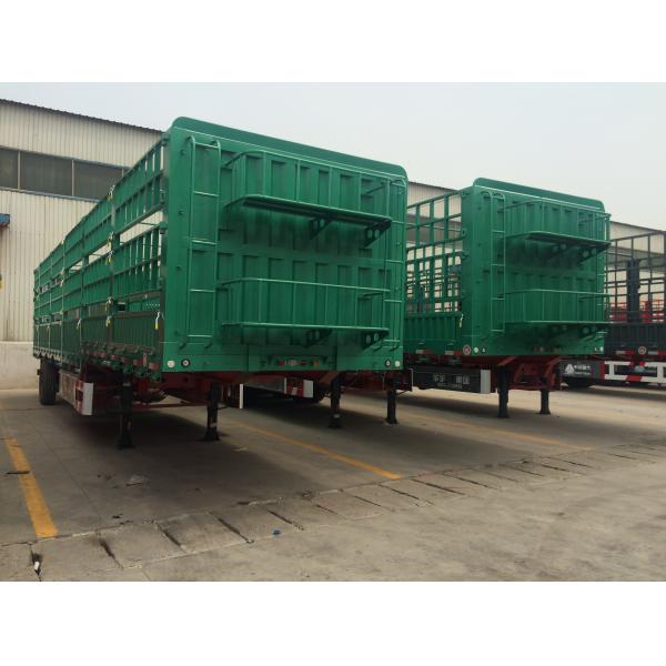 Tri - Axle 45 Tons Heavy Duty Semi Trailers For Warehouse / Store House