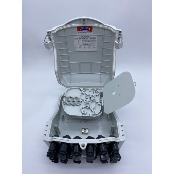 IP65 Pre-terminated Mini Sc Adapter Terminal Box Ftth Fiber Optic Splitter Box 16 Cores Cajas Nap For FTTH Solution