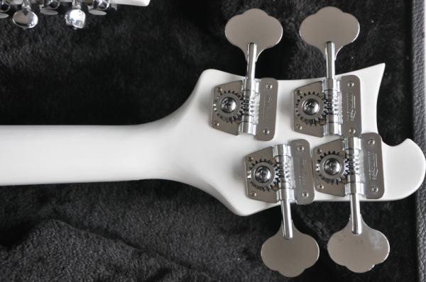 Double neck 4 string 4003 BASS GUITAR and 12 string elctric guitar color can custom guitar big R bridge