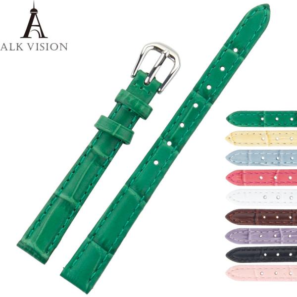 Band for Watch Genuine Cow Leather Men Watch Women Fashion Bracelet Strap Wristband 16mm 18mm 19mm 20mm Bamboo Pattern W
