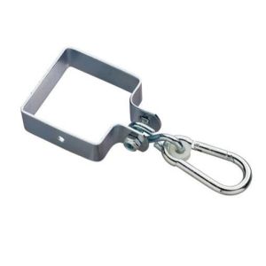 DO-Z3001 Safari Swings 2 cintres de balançoire en fer robustes pour ensembles en bois Comprend 2 mousquetons.