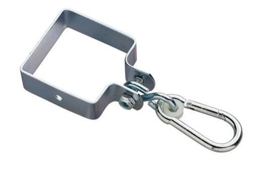 DO-Z3001 Safari Swings 2 сверхмощных железных вешалки для деревянных качелей Включает 2 карабина.