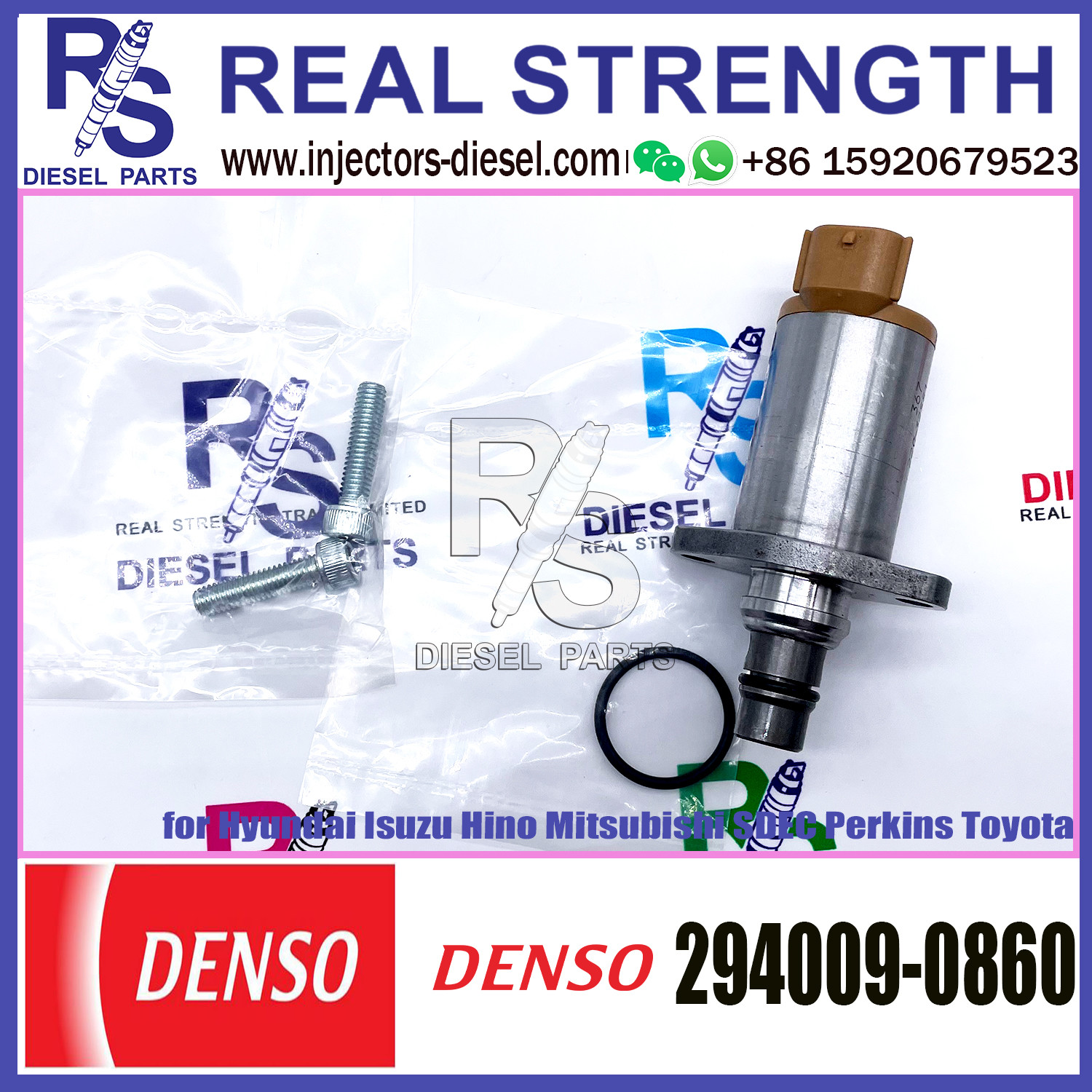 Модулирующая лампа 294009-0860 всасывания DENSO применимое к Hyundai Isuzu Hino Мицубиси SDEC Perkins Тойота