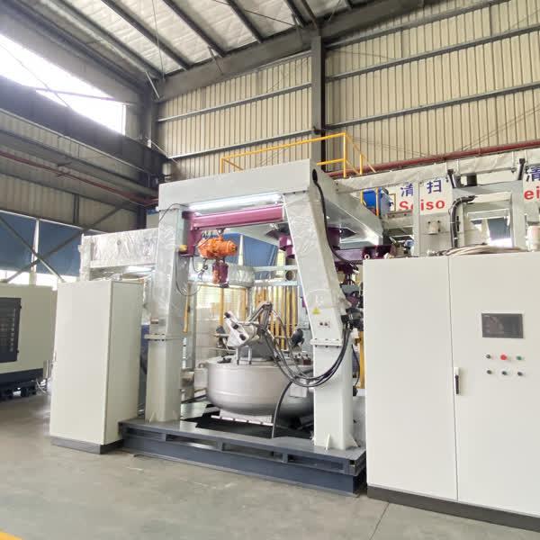 High Efficiency Low Pressure Die Casting LPDC Machine Precision Brass Valve Water Meter Foundry Equipment
