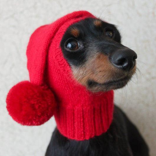 Y-Z Small Mini Dachshund Wiener Dog Pet Hat Dog Clothes Knitted Little Knit Dog Hat
