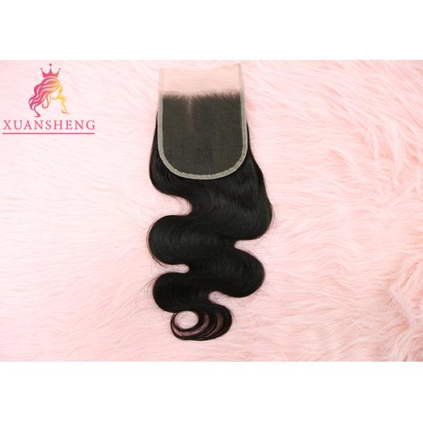 Cuticle Aligned Virgin 5x5 Lace Closure Unprocessed Body Wave Hair