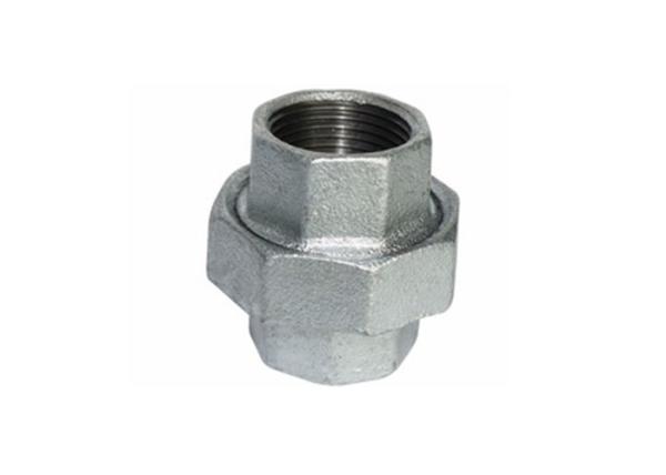 En 10242 Plumbing Pipe Fittings , 3 4 Pipe Union Threaded Pipe Coupler Wearable