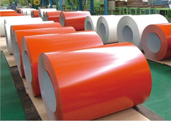 Bobina de aço da resistência de corrosão PPGI, largura pre pintada da folha de metal 750-1250mm