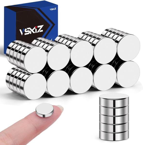 50Pcs Small Round Ndfeb Magnets For Fridge Whiteboard Office And Crafts