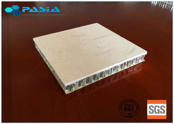 Granite Honeycomb Stone Panels / Thin Granite Panels Hammer Bushing Surface