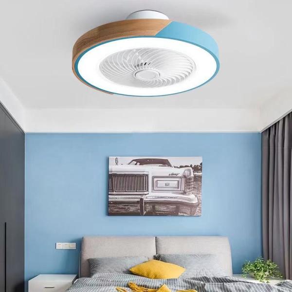 Panel de techo LED Fenómeno artificial ventilador de techo retráctil con luz LED luces de techo para el salón