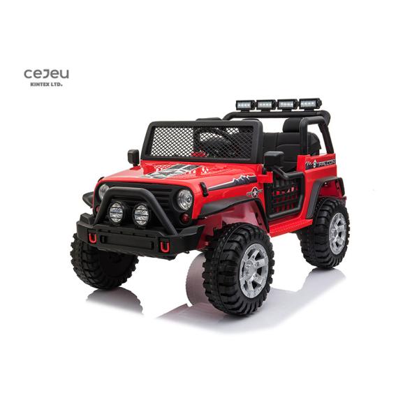 Iron 2 Seater Battery Operated Jeep EN62115 Electronic Steering