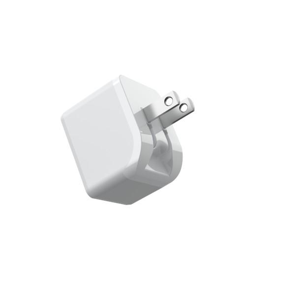 Foldable Prong 5V 2.4A Dual USB Flip Charger 617059 TBC