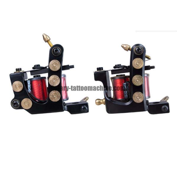 Lightweight Coil Tattoo Machine Gun Iron Casting Premium Copper Wire 10 Wraps Coils