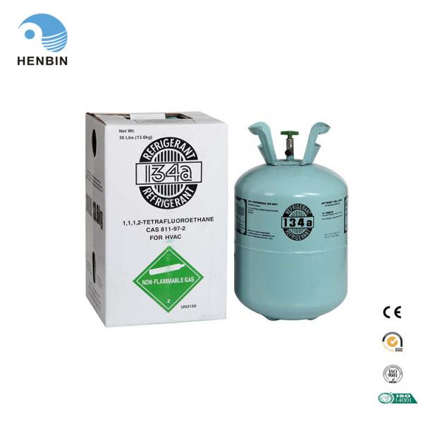 99.9% 13.6kg Refrigerant R134A Disposable Cylinder For AC System