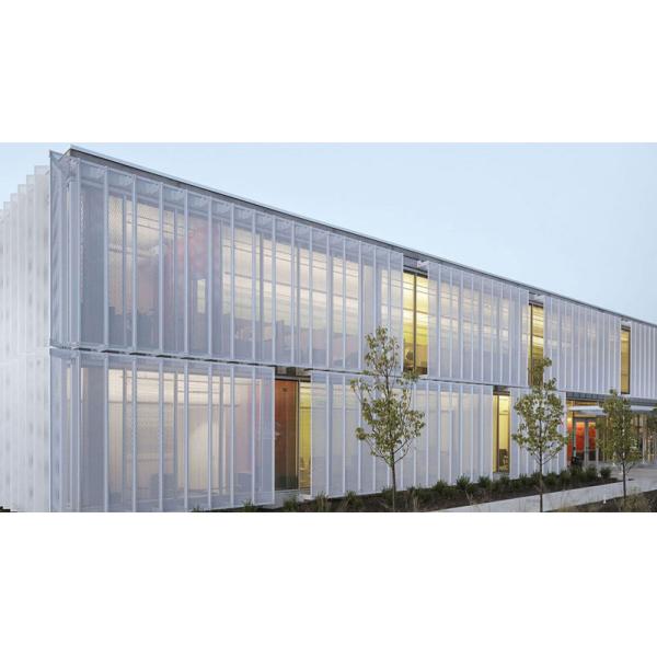 Aluminum Perforated Panel Building Facade Curtain Wall Metal Screen Sheet