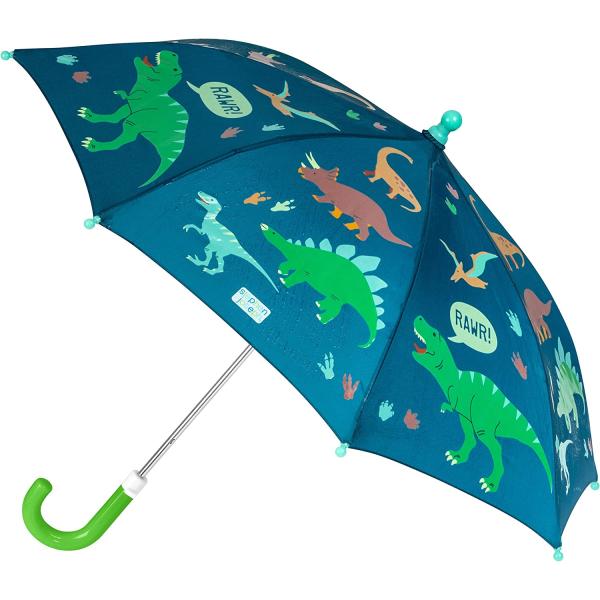 8K 19inch Fiberglass Ribs Windproof Children's Rain Umbrella Cute and Cool Design