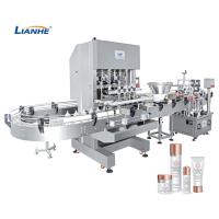 Linha de produção da máquina do enchimento da lavagem da louça do champô do sabão líquido de 6 bocais