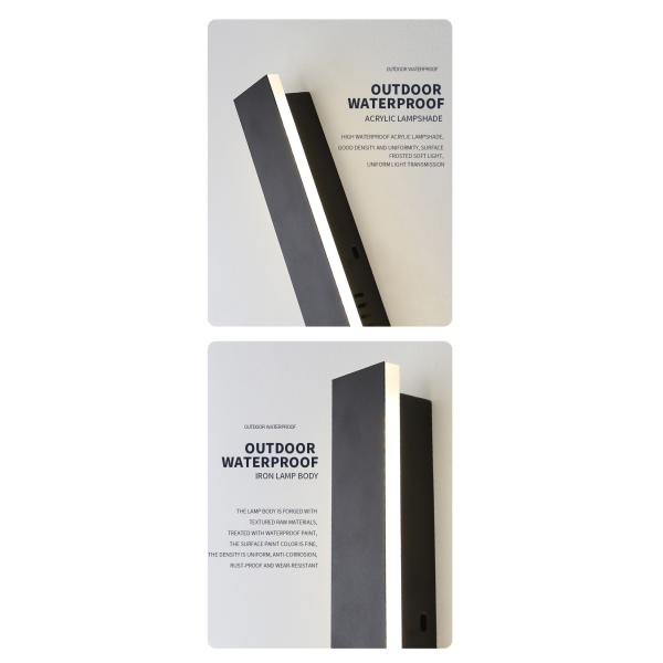 30w 38w 45w 60w 70w Outdoor Waterproof LED Wall Lights For Bedroom