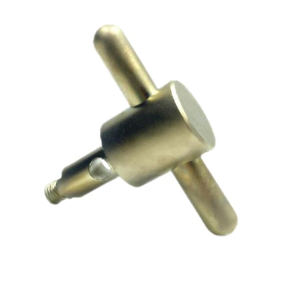 Custom Aluminum Alloy Handle CNC Lathe Processing for Computer Gong Competitive Stamping Parts Turning Milling