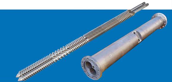 Parallel Twin 0.08mm Extruder Screws And Barrels