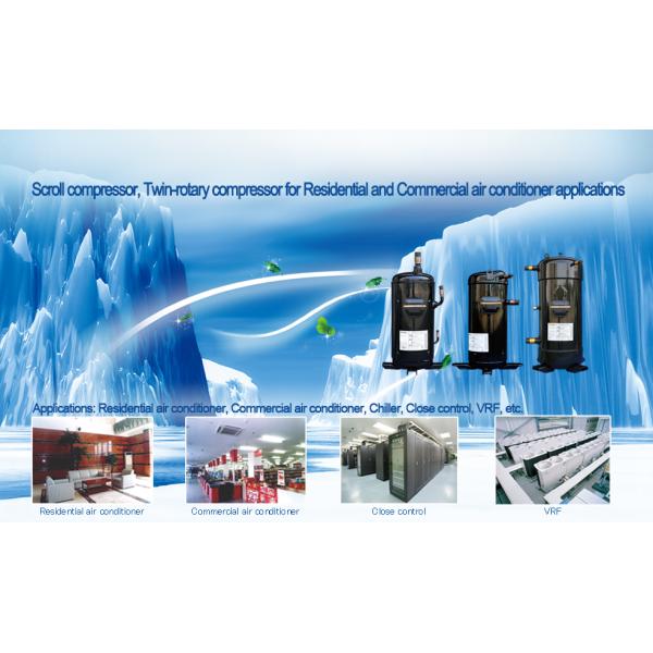 Компрессор переченя рефрижерации C-SB373H8A 380V Panasonic Sanyo для тонны 5hp стандарта 5 холодной комнаты малошумной