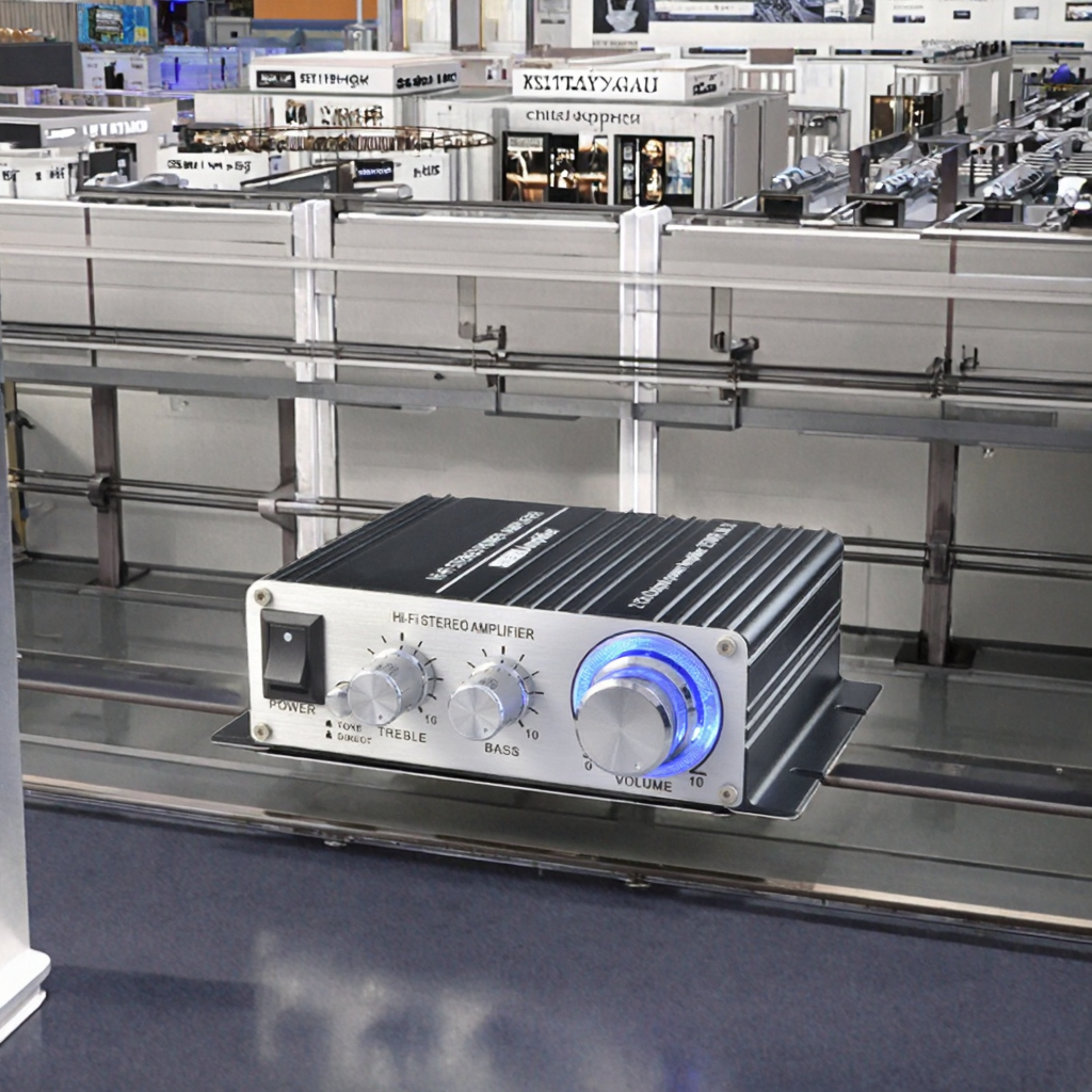 Home Audio Amplificador Digital Hi-Fi Class D Stereo Two-Channel 25Wx2 Car Amplifier