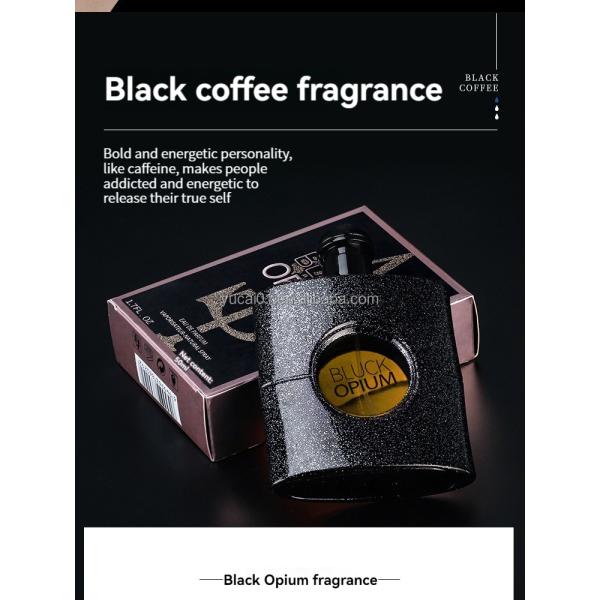 Long Lasting Natural Women's Perfume Black Opiums Coffee Eau de Toilette 50ml for Her