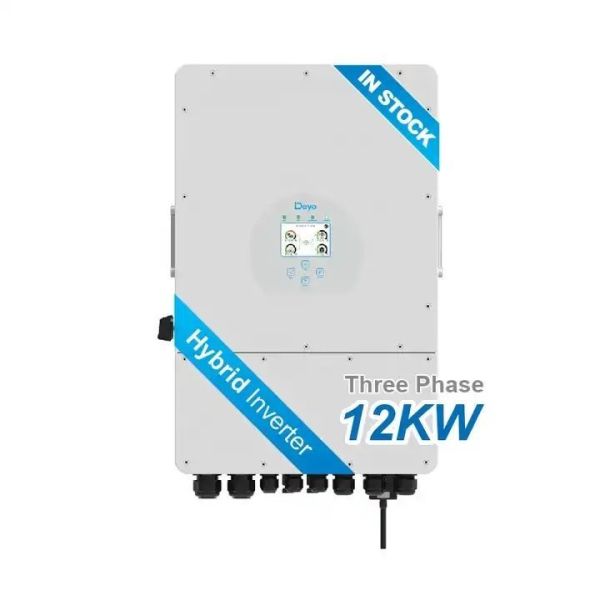 High Quality Wholesale Deye SUN-12K-SG04LP3-EU 3 Phase Low Voltage 12KW 10KW 15KW Solar Hybrid Inverter