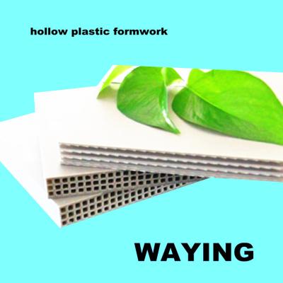 No Pollution Honeycomb Structure 4*8 Ft Plastic Concrete Forms