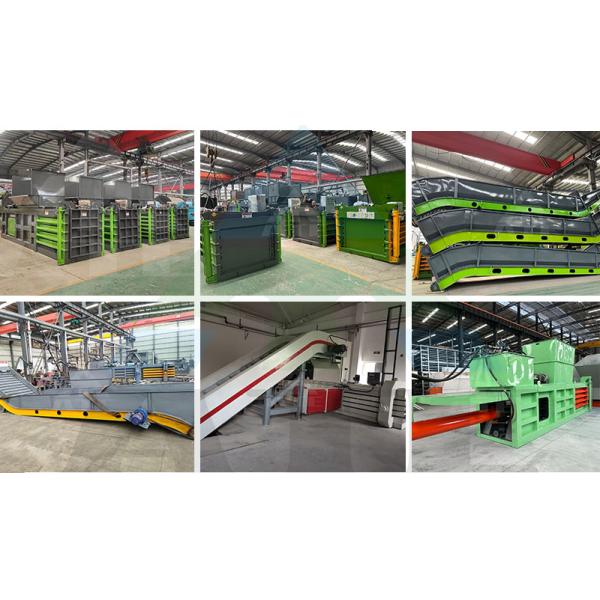 Automatic Hydraulic Waste Paper Baler Machine 60T-200T