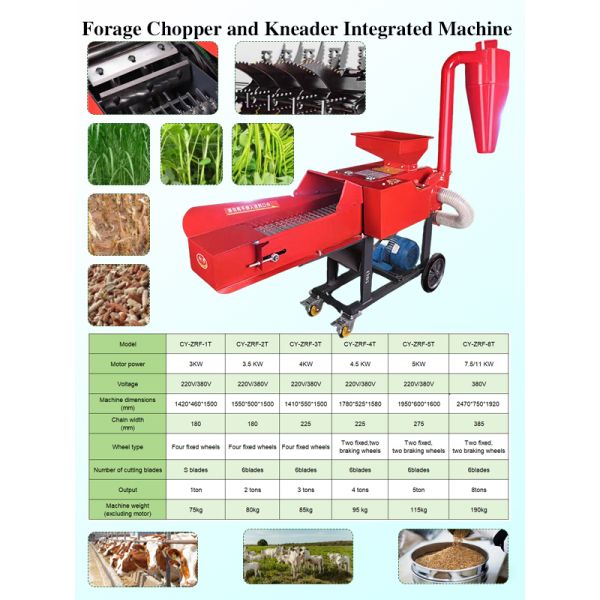 Multi Function Forage Pulper Machine Diesel Power Straw Pulping Equipment