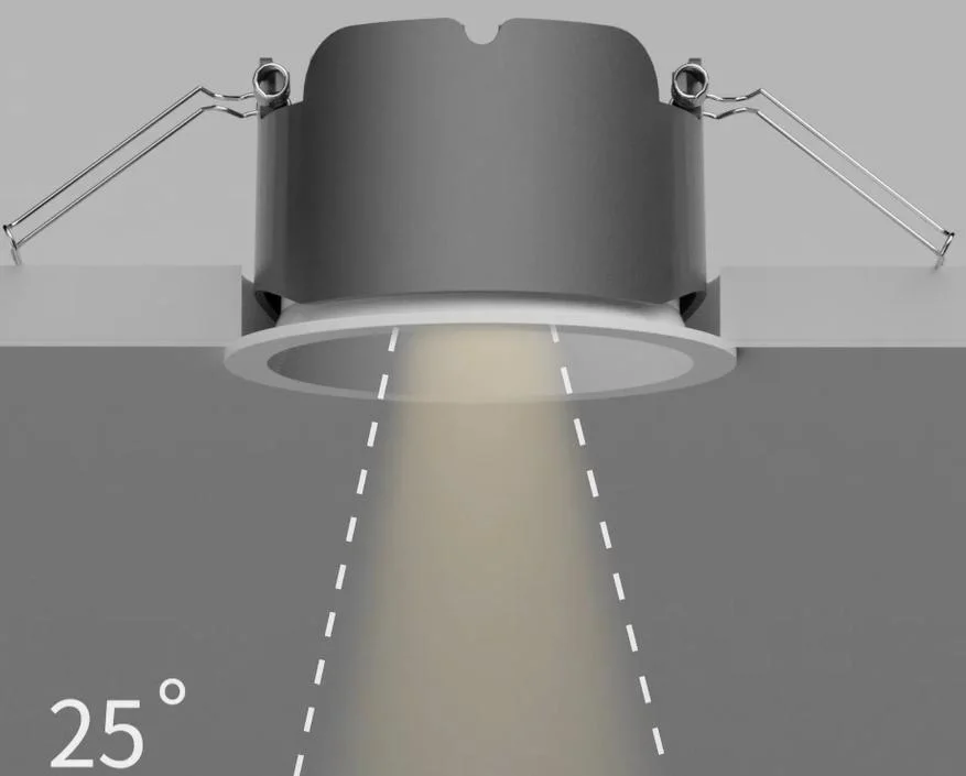 Молочная крышка SMD светодиодный подсветка светильники светодиодный подсветка вглубь 2,5 дюйма 10W 15W 20W 30W 40W IP44 светодиодный домашний свет
