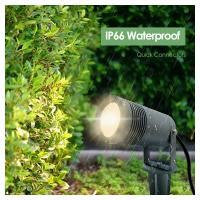 IP65 Luz de paisaje LED 10W 2700k 3000k Lámpara arquitectónica Iluminación de jardín Fecade con base o pico