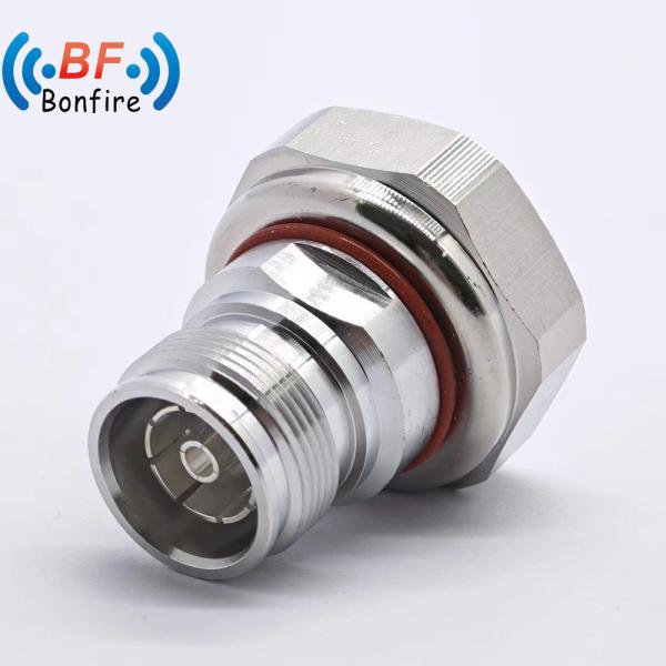 LJQ -XXXXX Conector de RF DC-4GHz Baixo Vswr DIN Homem para 4.3/10 Adaptador de RF Feminino