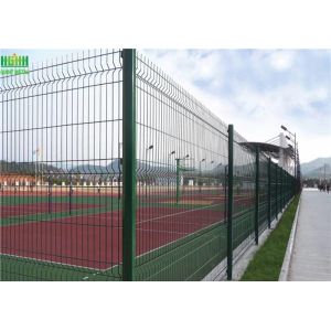 L2.5m enduit par PE résistant de vieillissement V Mesh Security Fencing