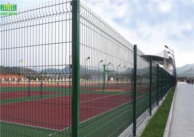 PE resistente L2.5m revestido de envelhecimento V Mesh Security Fencing