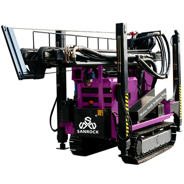 Буровые установки воды глубины скважины 300m буровой установки водяной скважины Crawler гидравлические для продажи