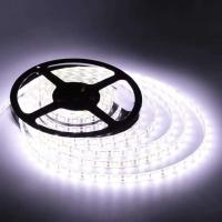 Lumières à LED flexibles 600 Unités LED Bandes LED étanches 12 Volts LED Bandes de lumière Pack de 16,4 pieds / 5m pour la fête de la maison de vacances Décoration intérieure extérieure étanche Blanc 1 Pack