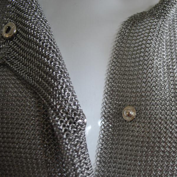 El corte anti de la camisa de Chainmail del acero inoxidable para defiende contra el tiburón, fuerza 500N