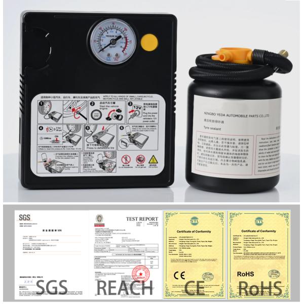 All Models Electric Tire Repair Kit Efficient Vehicle Wheel Maintenance with Air Pump and Sealant Set