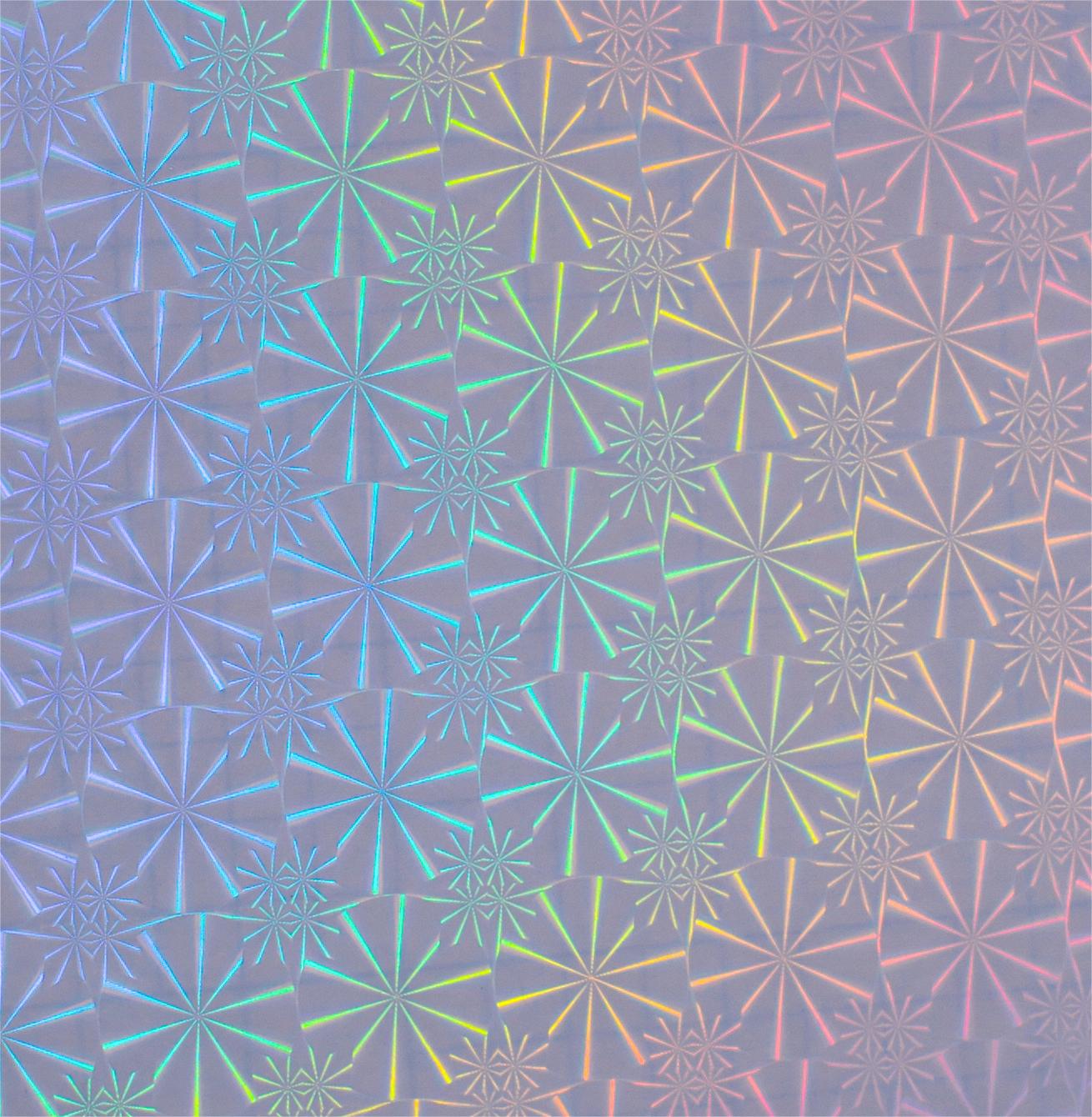 A4 Self Adhesive Transparent Cold Holographic Snowflake Lamination Film For DIY Scrapbook Photo Protection