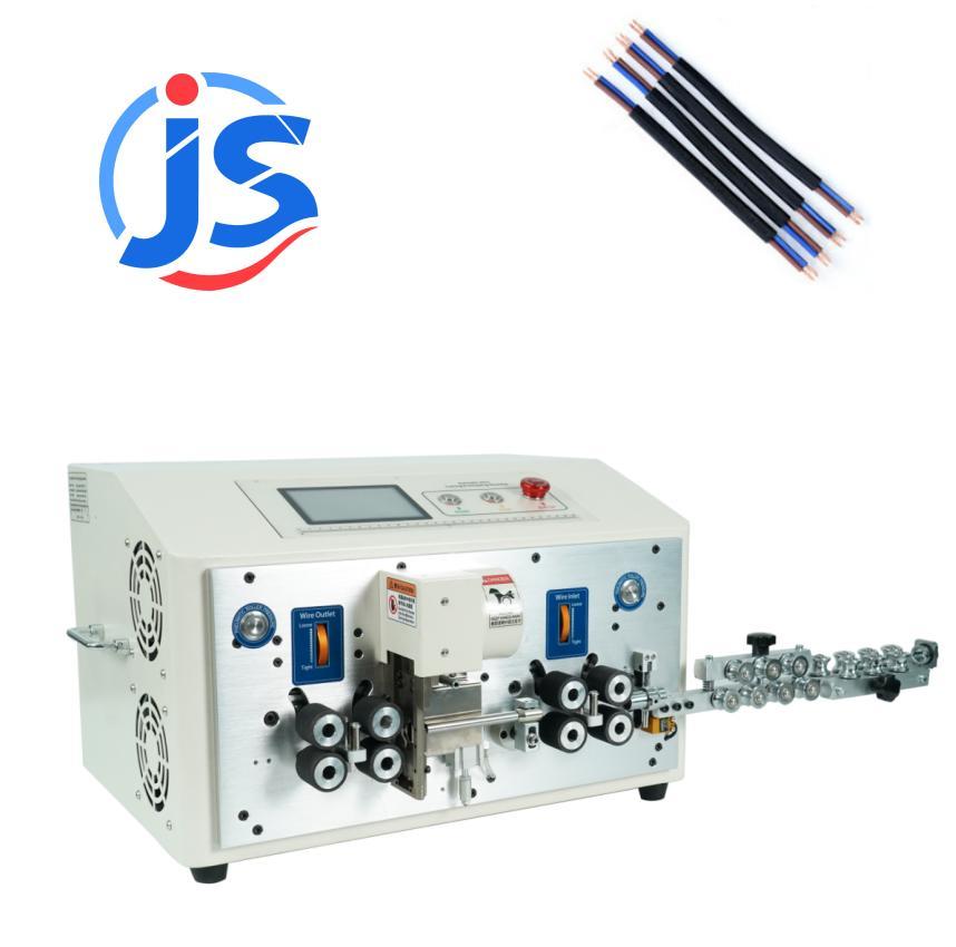 Labor-Saving BMS Wire Harness Stripper Machine with High Speed Steel Blade and Eight-Wheel Drive Featuring 5 Inch PLC Screen
