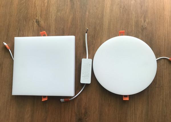 30W Back Lighting Dimmable Recessed LED Panel Light 3000K Aluminum AC 220V