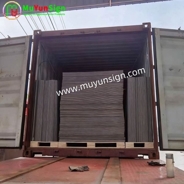 Wall Decorations ACP Aluminum Cladding Panels 3/4Mm Thickness